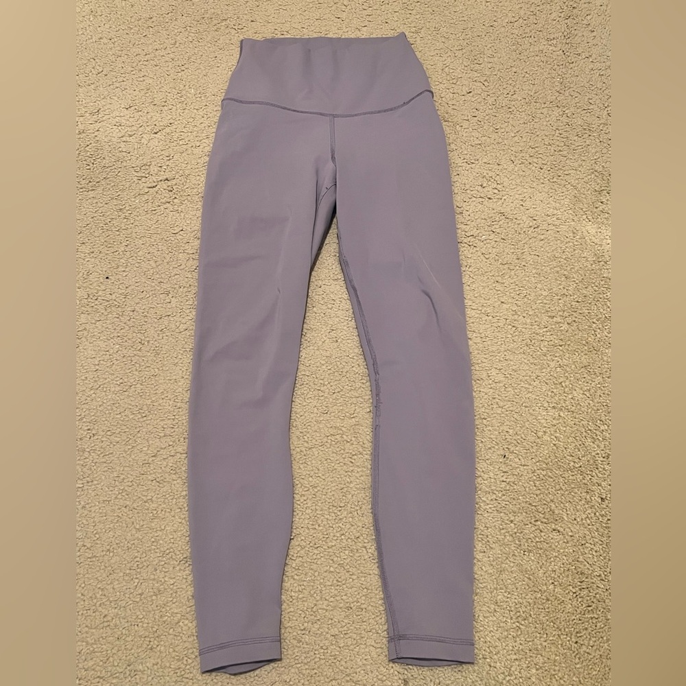 Lilac High-Waist Leggings